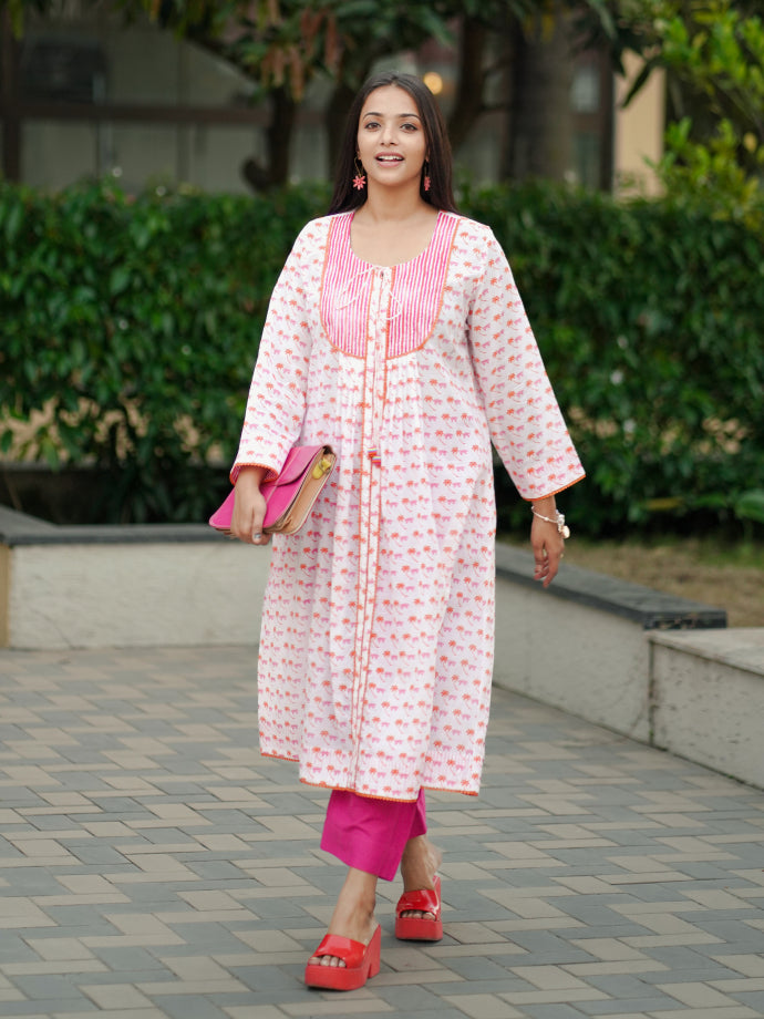 The Pink Crabby Tunic