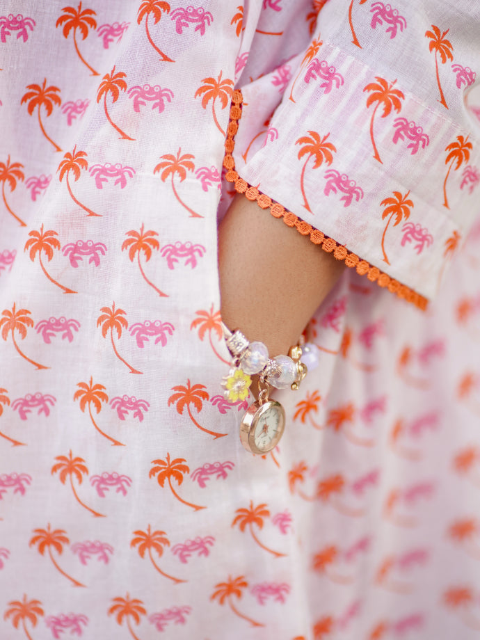 The Pink Crabby Tunic