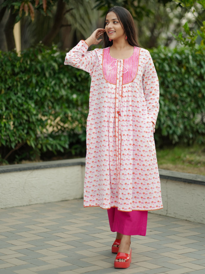 The Pink Crabby Tunic
