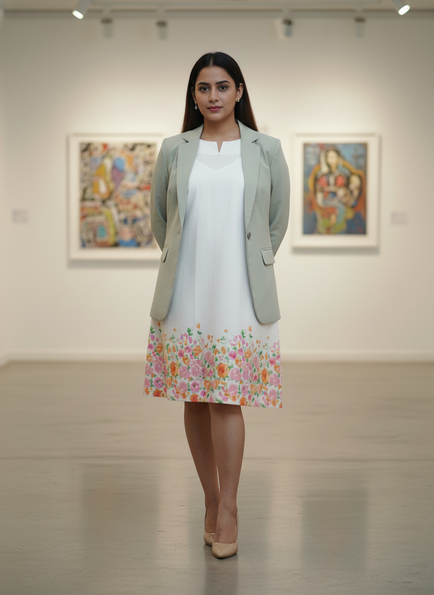 The Blooming Edge Dress